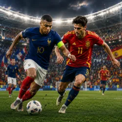 Explore more about Tuesday, July 14, 2026 opens the FIFA World Cup semifinals with a true European classic. France and Spain battle for the first place in the final in a match that promises top-level football, tactical balance, and high intensity from start to finish.

France vs Spain
Dallas, USA – 2:00 PM (local time)

🦊 Spotty has spoken:
 My crystal ball shows a match worthy of the final itself. France will rely on its pace and attacking power, while Spain will look to control possession and dictate the tempo. The team that makes fewer mistakes will earn a place in the final. 

France arrives with confidence after a consistent campaign, combining technical quality, intensity, and attacking efficiency. Spain is also in excellent form, relying on possession, collective organization, and midfield creativity, making it one of the tournament