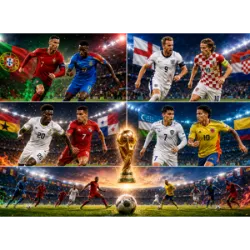 Explore mais sobre O sétimo dia da competição: 
O sétimo dia da Copa do Mundo 2026 reúne seleções de vários c..