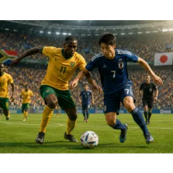 Explore more about The 2026 FIFA World Cup Knockout Stage Begins:
The knockout stage of the 2026 FIFA World Cup begins this Sunday, June 28, 2026, with the first Round of 32 match. From this point on, any mistake can mean elimination, raising the pressure and excitement in every game. The clash between South Africa and Japan opens the knockout phase, promising balance, intensity, and a fierce battle for a place in the next round.

South Africa vs Japan:
Los Angeles, USA – 12:00 PM local time
South Africa enters the match after a consistent group-stage campaign, relying on organized defending, physical intensity, and quick attacking transitions. With strong tactical discipline, the African side will look to exploit any spaces left by its opponent.
Japan takes the field backed by technical quality, quick ball movement, and excellent team organization. The Asian side usually controls possession, applies high pressure, and creates scoring opportunities through constant attacking movement.

How the match is expected to unfold:
The expectation is for a closely contested match, with Japan likely to enjoy more possession while South Africa looks to strike on fast counterattacks. The game could be decided by fine margins, requiring clinical finishing and defensive concentration throughout the 90 minutes.

Prediction:
Japan holds a slight edge thanks to its consistency so far, but South Africa has the ability to make the contest highly competitive. A narrow victory is the most likely outcome, with extra time remaining a real possibility if the teams stay level after regulation...