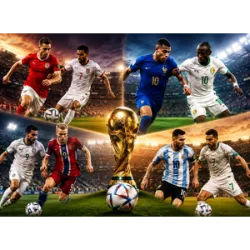 Explore more about The sixth day of the competition:
The sixth day of the 2026 World Cup brings together national teams with different trajectories and ambitions in the tournament. Between title favorites, rising teams, and sides looking to establish themselves, the round promises decisive matches for group standings and the overall direction of the competition.

Austria vs Jordan:
Santa Clara (San Francisco Bay Area), USA – 21:00 local time
Austria relies on tactical organization, intensity, and structured midfield build-up.
Jordan focuses on defensive discipline and quick, fast-paced transitions.
How it went:
Austria is expected to control possession and dictate the tempo of the match, while Jordan looks to stay compact and exploit counterattacks.

France vs Senegal:
New York/New Jersey, USA – 15:00 local time
France enters as one of the tournament favorites, with technical quality, strong attacking power, and experience in major matches.
Senegal relies on physical intensity, speed, and collective organization to compete.
How it went:
France is expected to dominate possession and territory, while Senegal can still be dangerous on quick transitions and wide attacking plays.

Iraq vs Norway:
Boston, USA – 18:00 local time
Iraq aims for competitiveness through tactical discipline and defensive commitment.
Norway brings technical quality, physical strength, and attacking efficiency.
How it went:
Norway enters as slight favorite, but is expected to face strong resistance from a well-organized and competitive Iraq.

Argentina vs Algeria:
Kansas City, USA – 20:00 local time
Argentina relies on tradition, individual talent, and the ability to decide big matches.
Algeria comes motivated, with pace on the wings and attacking intensity.
How it went:
Argentina is expected to control possession and take the initiative, while Algeria looks to surprise with fast counterattacks and direct play.

End of the day:
The sixth day of the 2026 World Cup features balanced matchups with high importance for the standings. With favorites on the pitch and teams capable of surprises, the expectation is another intense round decided up to the final whistle...