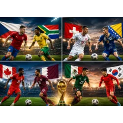 Explorar mas sobre El octavo día de la competición:
El octavo día de la Copa Mundial de la FIFA 2026 reúne a ..