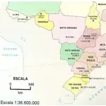 Captar la superficie de la Tierra y sus características en un mapa o globo terráqueo requiere una reducción de la realid