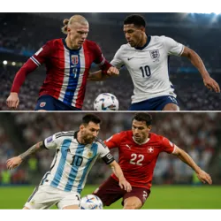 Explore more about translate this: Sábado, 11 de julho de 2026, as quartas de final da Copa do Mundo trazem dois duelos decisivos em busca de vagas nas semifinais.
Noruega x Inglaterra
Miami, EUA – 17h (horário local)
🦊 Spotty falou:
“Vejo um jogo equilibrado, com a Inglaterra tentando controlar a posse de bola e a Noruega apostando em contra-ataques rápidos. A eficiência nas finalizações será determinante.”
A Inglaterra chega com favoritismo pela qualidade coletiva e maior repertório ofensivo. A Noruega aposta na organização defensiva, intensidade física e velocidade para surpreender.
Como será:
A Inglaterra deve assumir a posse de bola e pressionar desde os primeiros minutos. A Noruega tende a atuar de forma compacta, fechando espaços e explorando transições rápidas.
Previsão do Spotty:
A Inglaterra tem ligeira vantagem, mas a Noruega pode equilibrar o confronto e criar dificuldades.
🎯 Placar previsto: Inglaterra 2 x 1 Noruega.
 📊 Probabilidade: 32%.
Argentina x Suíça
Kansas City, EUA – 18h (horário local)
🦊 Spotty falou:
“Minha bola de cristal aponta para uma Argentina buscando impor seu ritmo desde o início, enquanto a Suíça tentará neutralizar os ataques com organização defensiva.”
A Argentina chega confiante, apoiada em sua qualidade técnica e poder ofensivo. A Suíça aposta em solidez defensiva, disciplina tática e transições rápidas.
Como será:
A tendência é de domínio argentino na posse de bola, pressionando e buscando criar espaços. A Suíça deve atuar de forma compacta e tentar aproveitar contra-ataques e bolas paradas.
Previsão do Spotty:
A Argentina aparece como favorita, mas a organização suíça pode tornar o duelo mais equilibrado do que o esperado.
🎯 Placar previsto: Argentina 2 x 0 Suíça.
 📊 Probabilidade: 35%.
..
