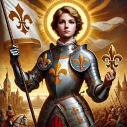 May 30 is the day of Joan of Arc, the anniversary of her death in 1431. Joan of Arc, also known as the "Maid of Orléans", was a French peasant girl who became a national heroine for her role in the Hundred Years