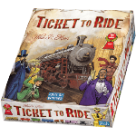 Ticket to Ride é um jogo estratégico de tabuleiro lançado em 2004 por Alan R. Moon. Os jogadores assumem o papel de empreendedores ferroviários competindo para construir rotas de trem e conectar cidades em um mapa. O objetivo é acumular a maior pontuação possível construindo rotas e cumprindo cartas de destino.
Os jogadores coletam cartas de diferentes cores que representam vagões de trem e as usam para reivindicar rotas no mapa.
Cada rota possui um custo em cartas e concede pontos ao jogador que a construir. As cartas de destino indicam conexões específicas entre cidades que, quando completadas, concedem pontos adicionais. Se um jogador não conseguir completar uma rota de destino, pontos serão deduzidos de sua pontuação. O jogo envolve planejamento estratégico, coleta de cartas, tomada de decisões e interação entre jogadores. Existem várias versões e expansões de Ticket to Ride com mapas temáticos e regras específicas.