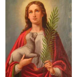 January 21 is the feast day of Saint Agnes, in honor of one of the most vene