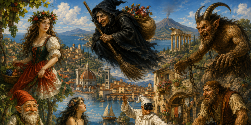 Folklore Italiano Quiz Banner