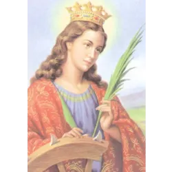 November 25th is the feast day of Saint Catherine of Alexandria , one of the