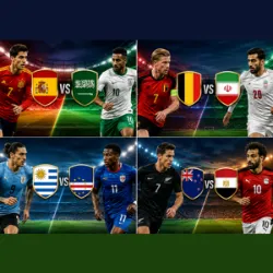 Explorar mas sobre El undécimo día de la competición:
El undécimo día de la Copa Mundial 2026 trae nuevos enf..