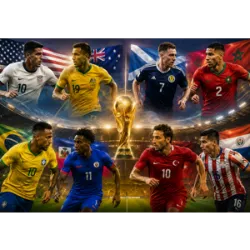Explorar mas sobre El noveno día de la competición:
El noveno día de la Copa Mundial 2026 reúne a selecciones..