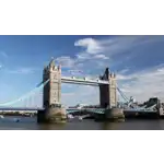 O Tower Bridge é uma das estruturas mais famosas e reconhecíveis de Londres, localizado sobre o rio Tâmisa. Ele é um marco icônico e uma das atrações turísticas mais populares da cidade. Foi inaugurado em 1894 e foi projetado pelo arquiteto britânico Horace Jones, em colaboração com o engenheiro John Wolfe Barry. Ele foi construído para fornecer uma passagem sobre o rio Tâmisa, ao mesmo tempo em que permitia a passagem de embarcações pelo rio.