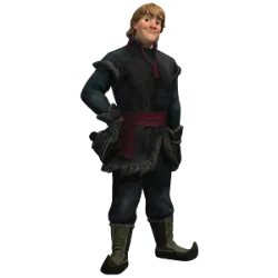 Kristoff é um homem solitário das montanhas que se torna um aliado crucial pa